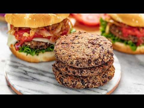 The SECRET Recipe for PLANT BASED Burgers (That taste just like a burger). 