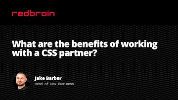 What are the benefits of working with a CSS partner?