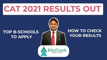 CAT 2021 Results Out | How to check CAT 2021 results | Top B- Schools to Apply