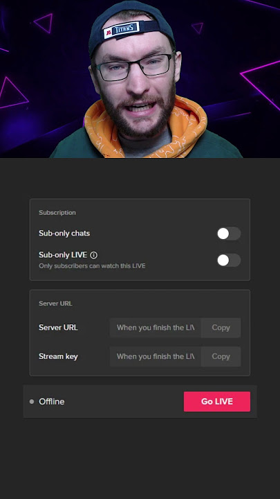 Find Your TikTok LIVE Stream Key