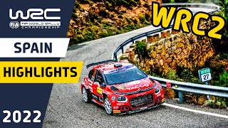 WRC2 Highlights Day 2 | WRC RallyRACC - Rally de España 2022