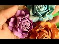 diy foam sheet flower ∣ diy foamiran flower ∣ cara membuat bunga dari busa ati