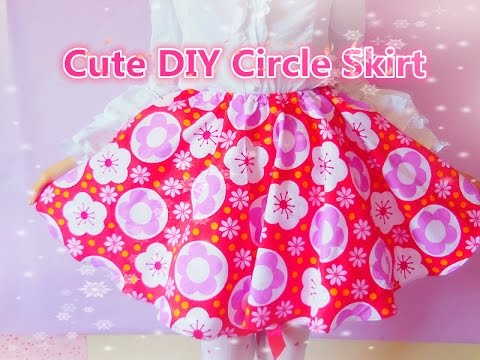 circle skirt no zipper