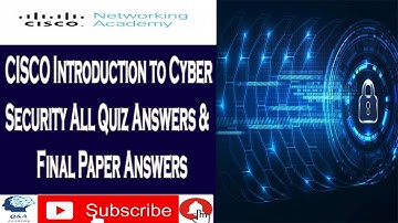 CISCO Introduction to Cyber Security Quiz Answers, Introduction to Cyber Security Final Exam Answers