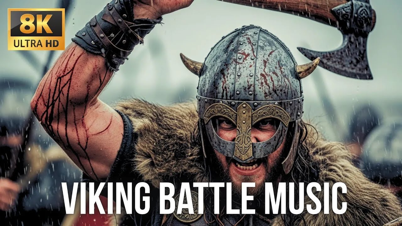 Epic Viking Music Battle | Nordic Pagan Soundtrack with Powerful Drums and Norse Mythology Warriors