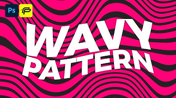 How to Create Wavy Line Abstract Patterns in Photoshop: Easy Zebra Inspired Pattern Design Tutorial