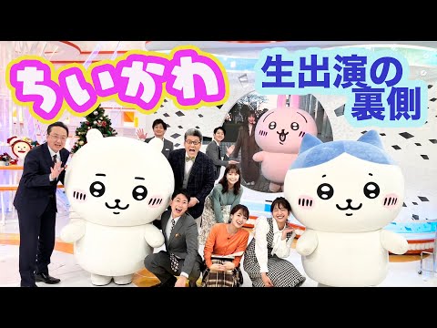 【ちいかわ】生出演のかわいすぎる裏側大公開！