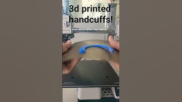 3d printed handcuffs!!!
