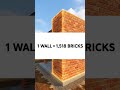 How Many Bricks Does Your House Need? 🏠🧱 #shorts