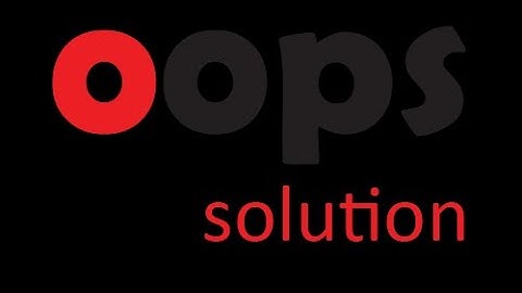 A Deep Dive into "oops.solution"