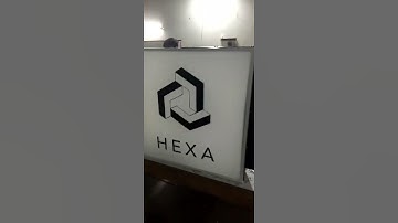 HEXA HOTEL DOUBLE SIDED LIGHTBOX