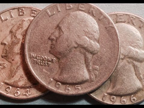 1964, 1965, 1966 Washington Quarters: Here's The Value