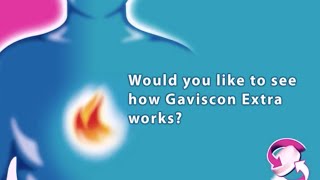 Gaviscon Extra. How it works.