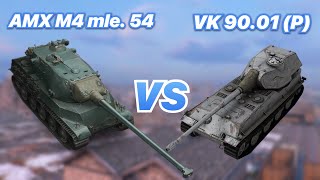 НА ЗАБИВ#41 | Какая награда на Новый год лучше | AMX M4 mle. 54 vs VK 90.01 (P) | WoT Blitz