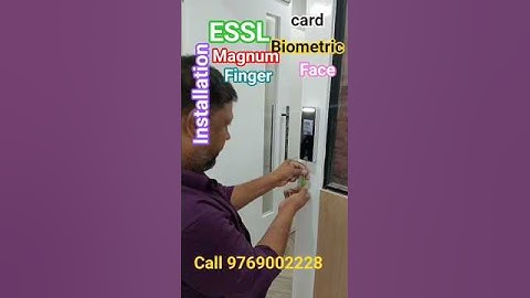 ESSL Magnum access control biometric face finger card #Essl #Access