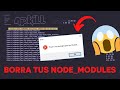 🧨 Gana espacio de tu disco duro borrando node_modules fácilmente con npkill