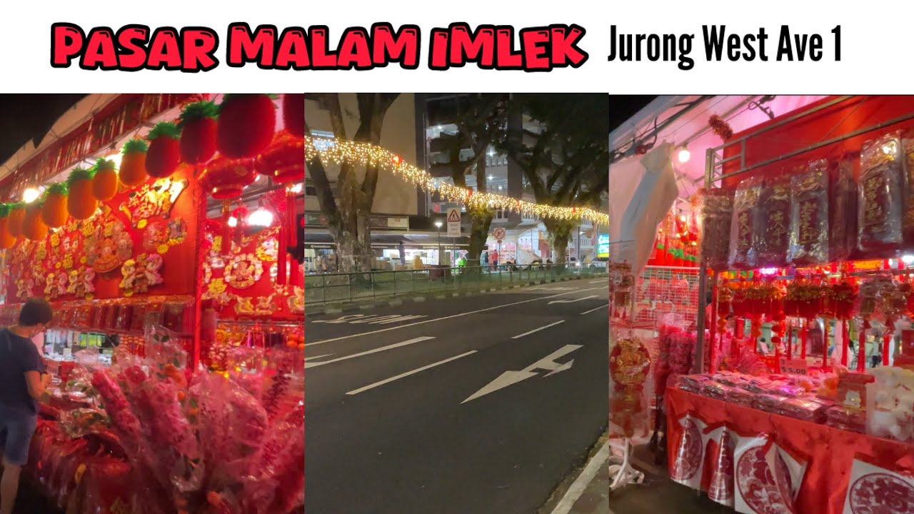 Lunar New Year’s night market Jurong West