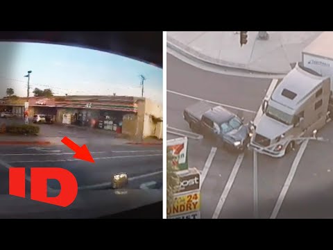 Brave Truck Driver Stops Wild Police Chase! | Crimes Gone Viral