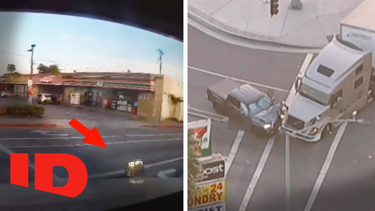 Brave Truck Driver Stops Wild Police Chase! | Crimes Gone Viral