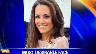how two news anchors reacted to see a scientifically beautiful face