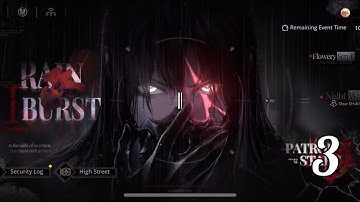 Rain Burst - Day 3 Night 3 - Path to Nowhere