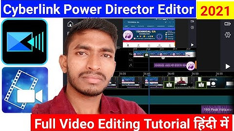 Android video editing cyberlink powerdirector tutorial on android