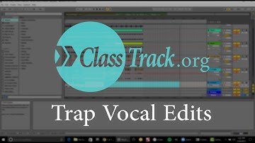 Teaching Trap Vocal Edits Ableton Live