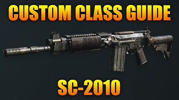 Call of Duty Ghosts Multiplayer Gameplay - Custom Class Guide - SC-2010