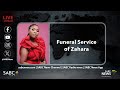 Funeral Service of Bulelwa 
