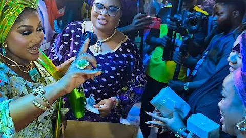 Watch Nkechi Blessing's Energy! She & Other Yoruba Actress Surround Mercy Aigbe with Love & Dance.