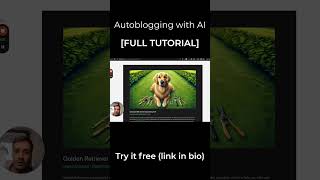 Autoblogging AI Tool To Rank Sites #1 On Google with SEO #autoblogging #autoblogger #autobloggingai
