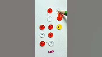 Thử thách nối một đường thẳng các số trong giọt nước theo đúng quy luật🤔#games#maths#drawing#shorts