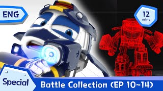 Special Highlight | Best Battle Collection EP 10~EP 14 (12 mins) | Robot trains S1 replay  | ENG