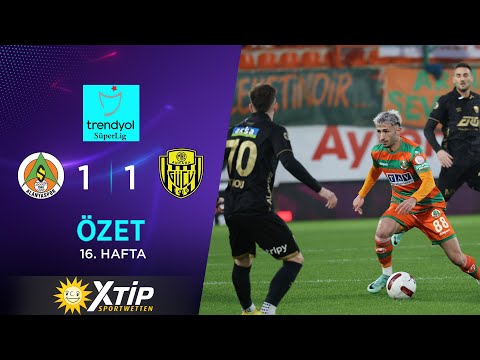 Merkur-Sports | C. Alanyaspor (1-1) MKE Ankaragücü - Highlights/Özet | Trendyol Süper Lig - 2023/24