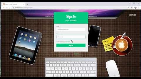 Php Chat Application Tutorial 02 - Designing Login Page - Php MySql Chat Application