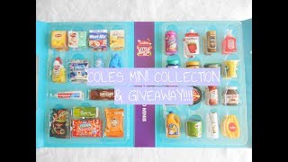 COLES MINI COLLECTION and GIVEAWAY!!!!