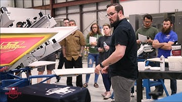 T&J Print University Screen Print Training Hosted by M&R