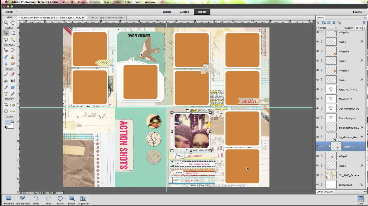 Instant Album with and One Sheet of Photo Paper YouTube