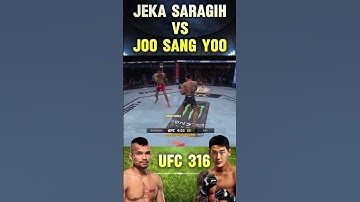 Jeka Saragih vs Joo sang yoo ufc 316 🇮🇩 vs 🇰🇷 #jekasaragih