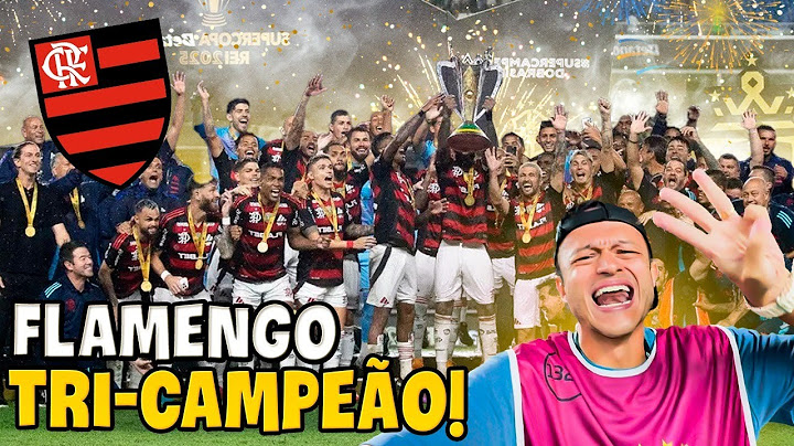 FLAMENGO TRICAMPEÃO DA SUPERCOPA COM BRUNO HENRIQUE DEITANDO! Flamengo x Botafogo