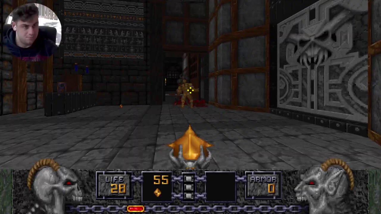 Heretic + Hexen gameplay