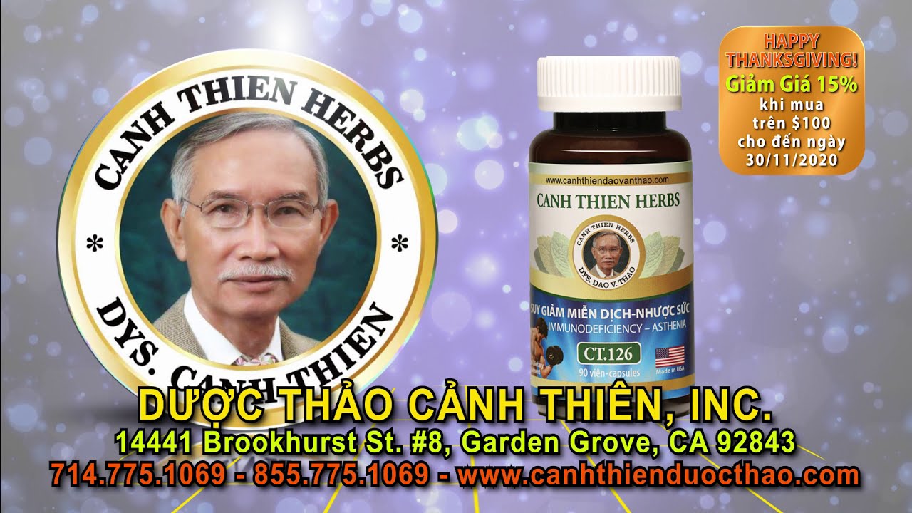 Duoc Thao Canh Thien CT126 Thanksgiving 15 OFF YouTube
