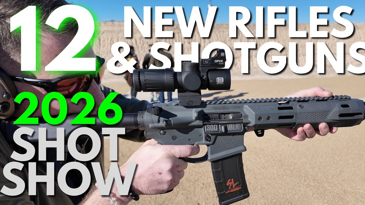 12 новых винтовок и дробовиков на выставке SHOT Show 2026