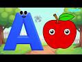 A for Apple 🍎 | A A Apple 🍏 | Happy Alphabet Journey | Mini Shark 🦈