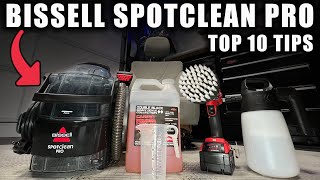 TOP 10 TIPS BISSELL SPOTCLEAN PRO