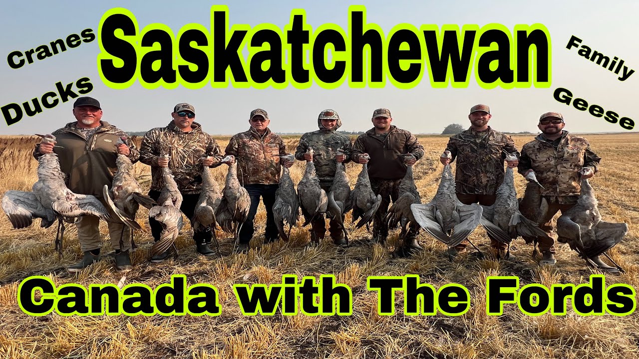 Saskatchewan Canada Hunting the Bird Migration {Ducks, Geese, and Crane}