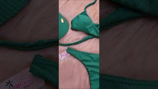 Top Biquíni Traspado E Calcinha Tradicional