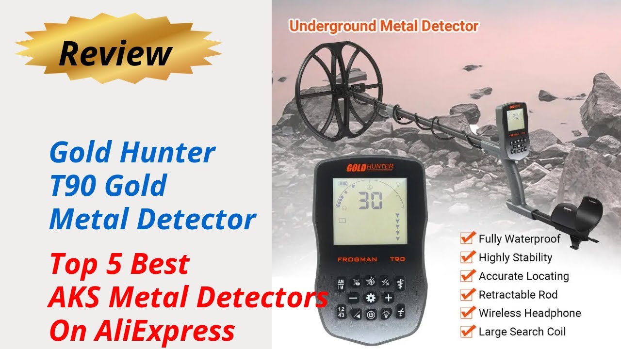 Review Gold Hunter T90 Gold Metal Detector 2024 YouTube