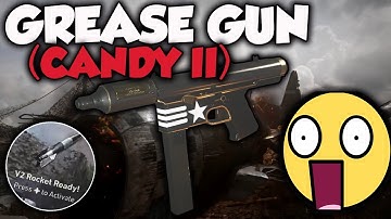 HEROIC GREASE GUN "CANDY II" is BEAUTIFUL in COD WW2 (GREASE GUN BEST CLASS)