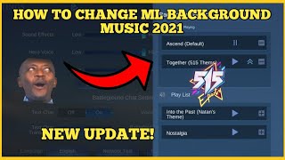 How To Custom Your Mlbb Lobby/Ingame Background Music | Mobile Legends Mlbb 2011 screenshot 1